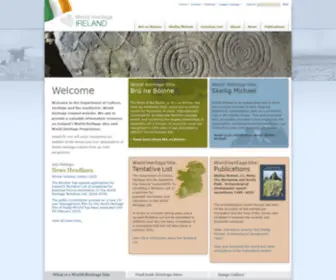 Worldheritageireland.ie(World Heritage) Screenshot