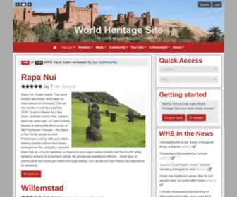 Worldheritagesite.org(World Heritage Site) Screenshot