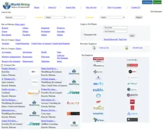 Worldhiring.com(Find Jobs in Pakistan) Screenshot