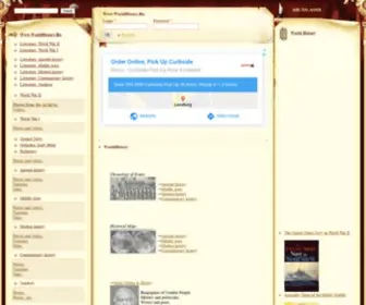 Worldhistory.biz(World history) Screenshot