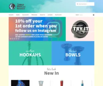 Worldhookahmarket.com(Buy Hookah) Screenshot