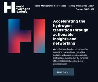 Worldhydrogenleaders.com(World Hydrogen Leaders) Screenshot