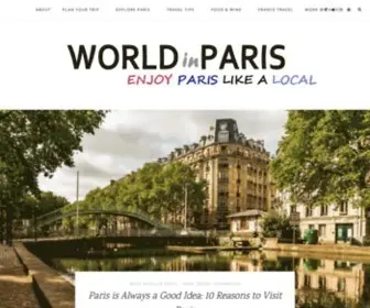 Worldinparis.com(Paris Travel Tips by Locals) Screenshot