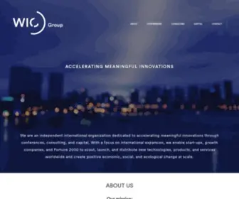 Worldinvestmentconferences.com(WIC Group) Screenshot