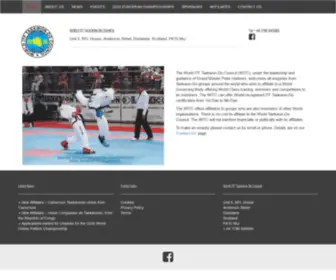 Worlditfcouncil.com(The World ITF Taekwon) Screenshot