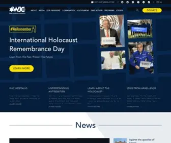 Worldjewishcongress.org(World Jewish Congress) Screenshot