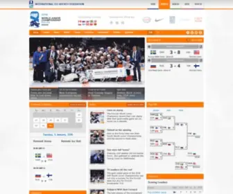 Worldjunior2016.com(International Ice Hockey Federation IIHF) Screenshot