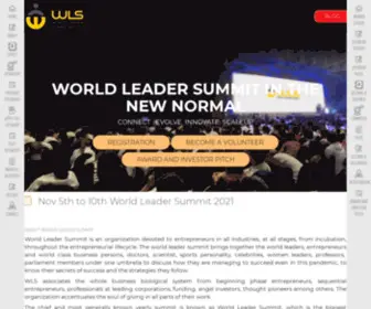 Worldleadersummit.com(Connect) Screenshot