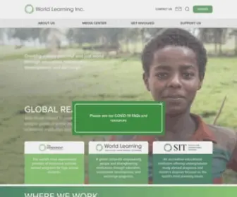 Worldlearninginc.org(World Learning Inc) Screenshot