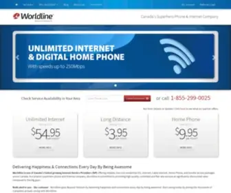 Worldline.ca(Unlimited Internet) Screenshot