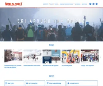 Worldloppet.com(Ski Around the World) Screenshot