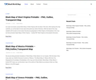 Worldmapblank.org(World Map Blank) Screenshot