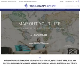 Worldmapsonline.com(World Maps Online) Screenshot