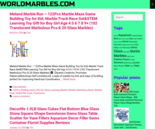 Worldmarbles.com(Mondial billes) Screenshot