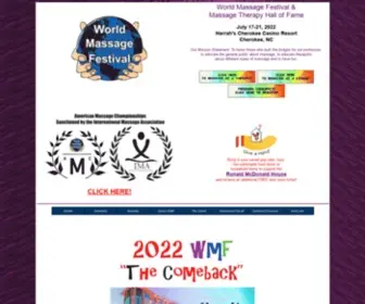 Worldmassagefestival.com Screenshot