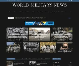 Worldmilitarynews.com(Military News From Around The Globe) Screenshot