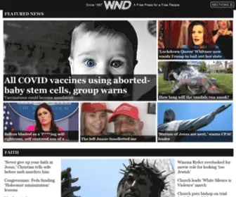 Worldnetdaily.com(WND) Screenshot