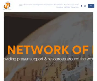 Worldnetworkofprayer.com(World Network of Prayer) Screenshot