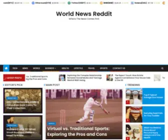 Worldnewsreddit.com(World News Reddit) Screenshot