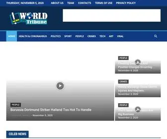 Worldnewstribune.com(World News Tribune) Screenshot