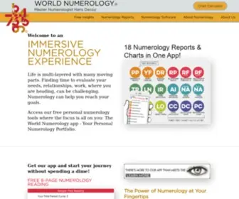 Worldnumerology.com(Largest Numerology Site) Screenshot