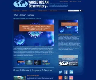 Worldoceanobservatory.org(World Ocean Observatory) Screenshot