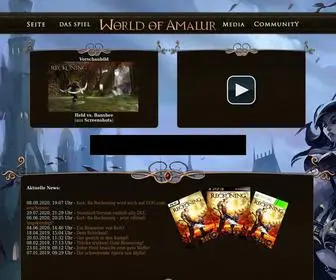 Worldofamalur.de(Das Spiel Kingdoms of Amalur) Screenshot