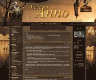 Worldofanno.de(World of Anno) Screenshot