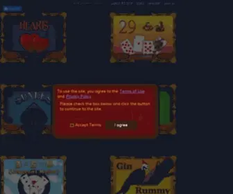 Worldofcardgames.com(World of Card Games) Screenshot