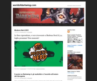 Worldofdarkwing.com(Sei pronto a tornare su Corown) Screenshot