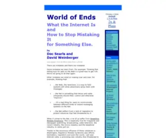 Worldofends.com(World of Ends) Screenshot