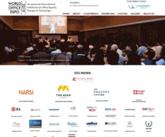 Worldofficeexpo.com(World Office expo) Screenshot