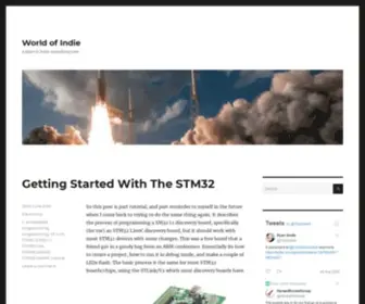Worldofindie.co.uk(A place to learn something new) Screenshot