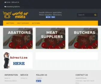Worldofmeats.co.za(World Of Meats) Screenshot