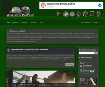 Worldofplayers.de(World of Players) Screenshot