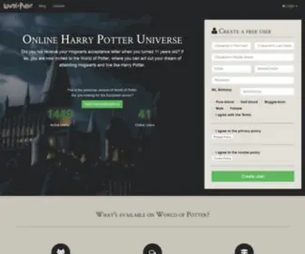 Worldofpotter.com(Online Harry Potter RPG Universe) Screenshot