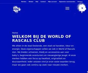 Worldofrascals.be(De winkel in Oostende) Screenshot