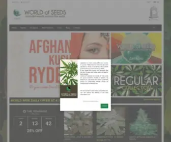 Worldofseeds.eu(Cannabis seeds) Screenshot
