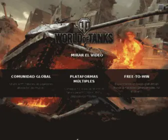 Worldoftanks.es(World of Tanks) Screenshot
