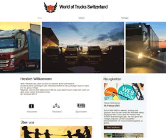 Worldoftrucks-Switzerland.ch(World of Trucks Switzerland) Screenshot