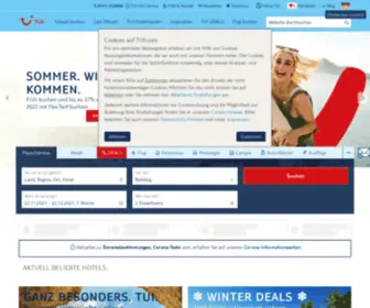 Worldoftui.com(Urlaub & Reisen direkt beim Reiseveranstalter buchen) Screenshot