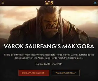 Worldofwarcraft.com(World of Warcraft) Screenshot