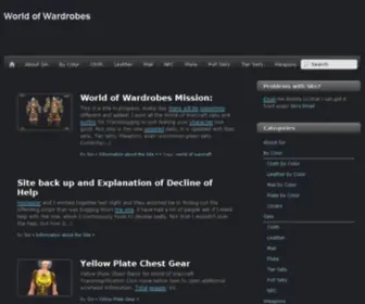 Worldofwardrobes.net(Contact Support) Screenshot