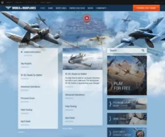 Worldofwarplanes.com(World of Warplanes) Screenshot