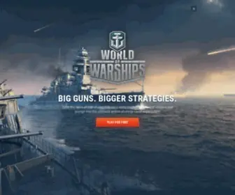 Worldofwarships.com(World of Warships) Screenshot