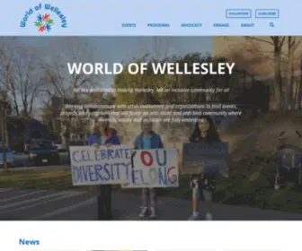 Worldofwellesley.org(World of Wellesley) Screenshot