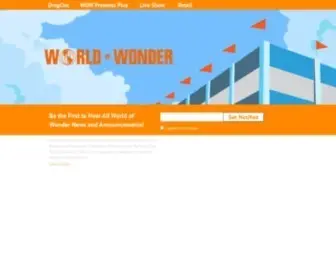 Worldofwonder.com(World of Wonder Productions) Screenshot
