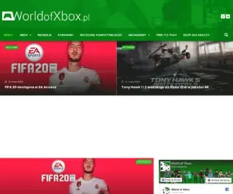 WorldofXbox.pl(Wszystko o konsoli Xbox) Screenshot