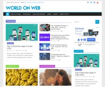 Worldonweb19.com(Gaming) Screenshot