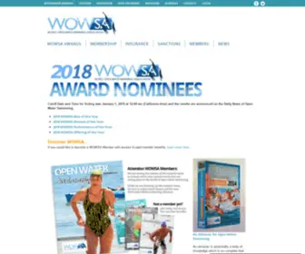 Worldopenwaterswimmingassociation.com(World Open Water Swimming Association) Screenshot